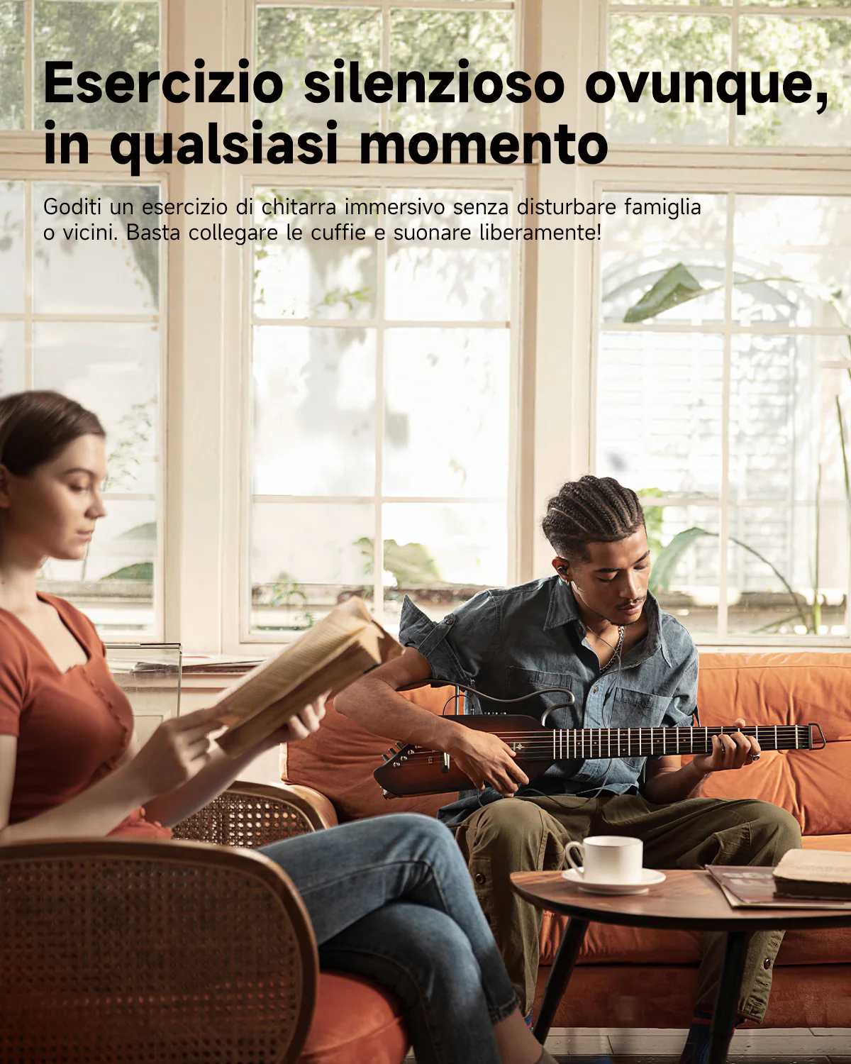 【Scatola aperta】Donner HUSH I Chitarra da viaggio ultraleggera e portatile - Image 28