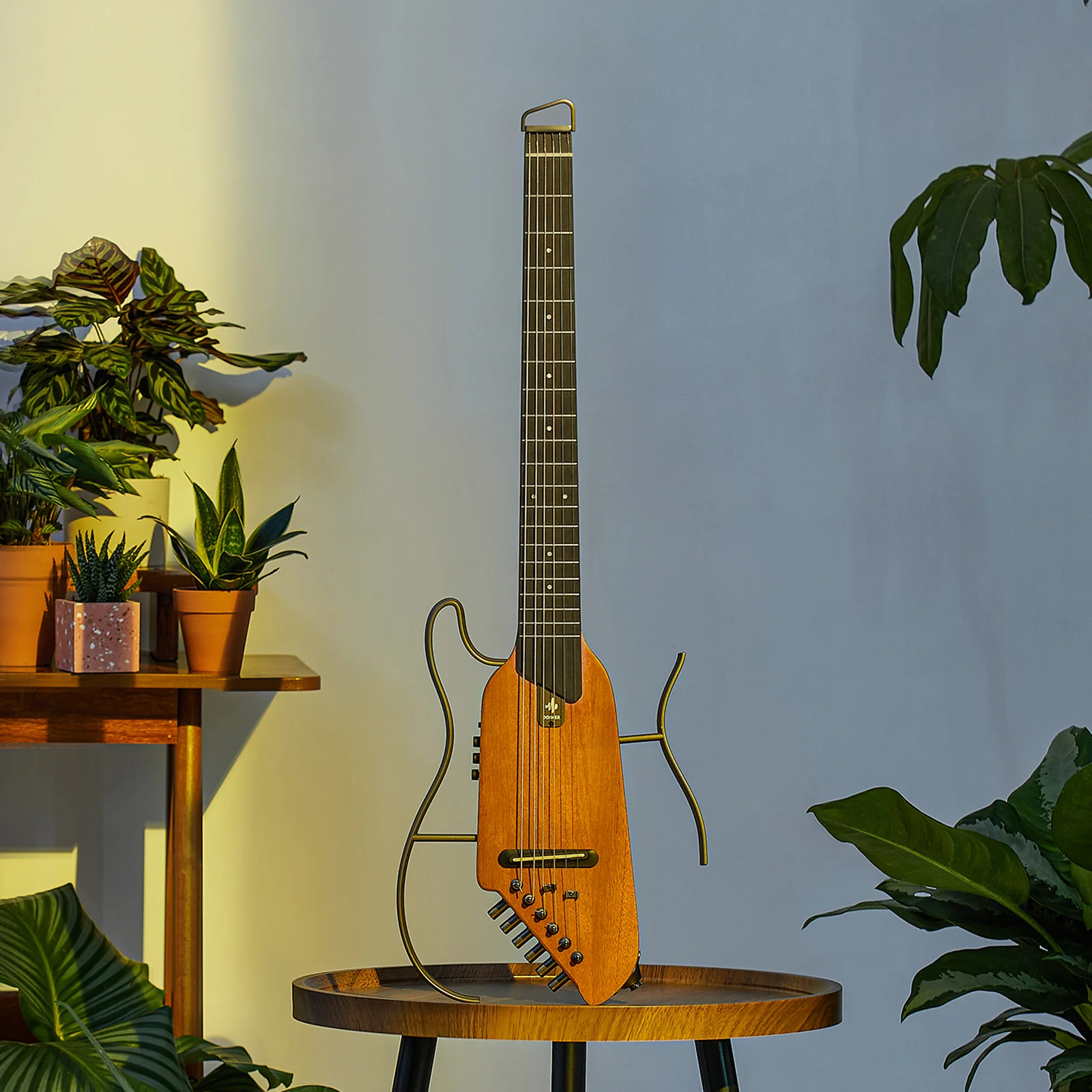 【Scatola aperta】Donner HUSH I Chitarra da viaggio ultraleggera e portatile - Image 35