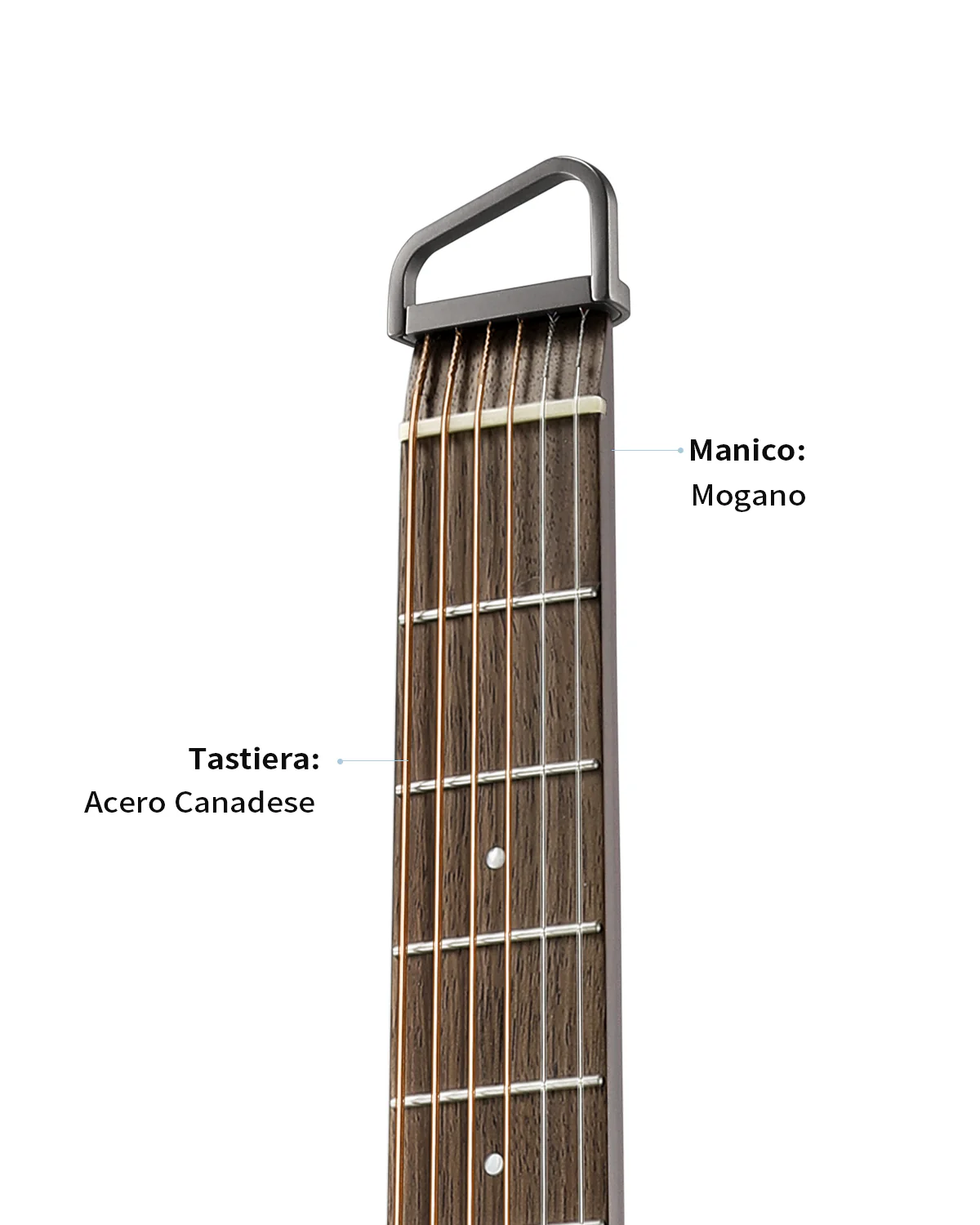 Donner HUSH I PRO Chitarra da viaggio - Image 32
