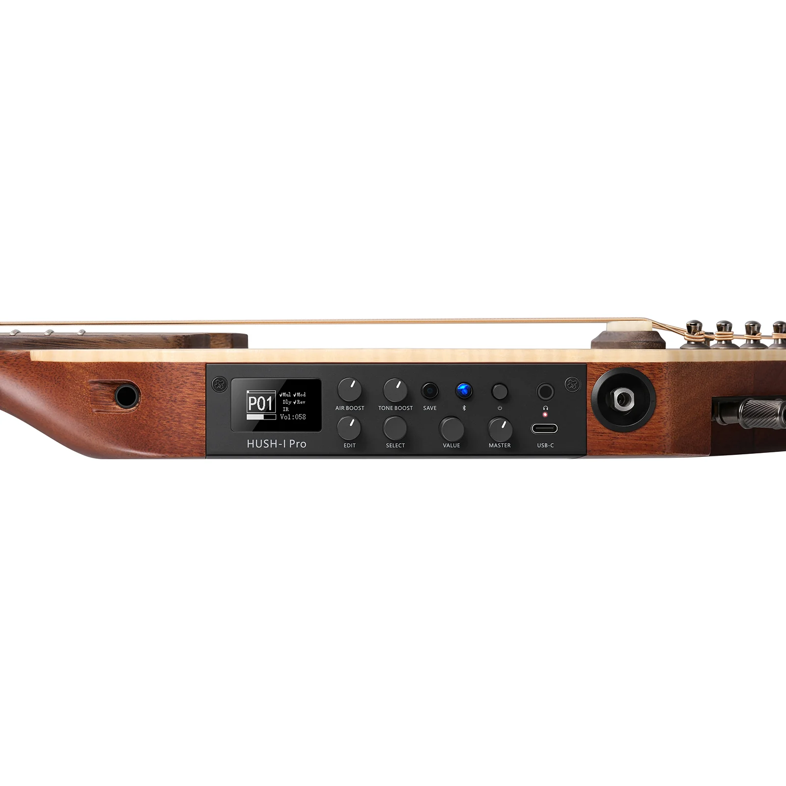 Donner HUSH I PRO Chitarra da viaggio - Image 39