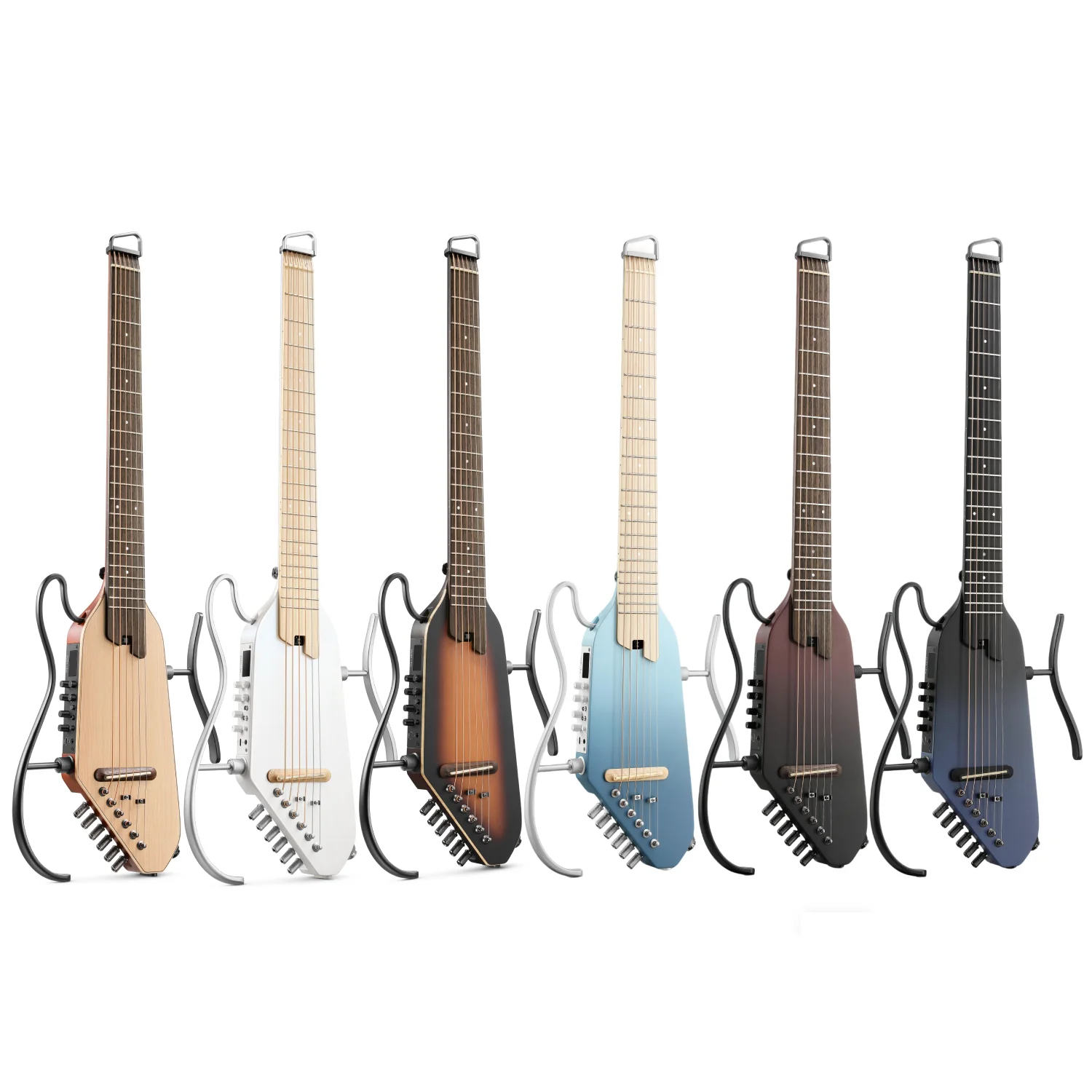 Donner HUSH I PRO Chitarra da viaggio - Image 79