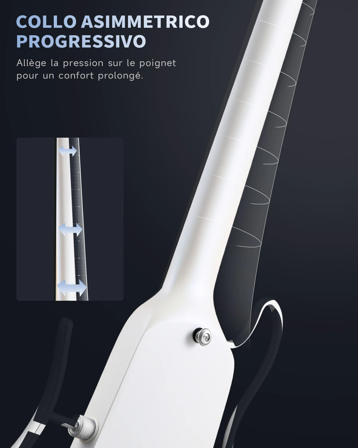 Donner HUSH X Chitarra elettrica da viaggio ultraleggera senza testa - Image 23
