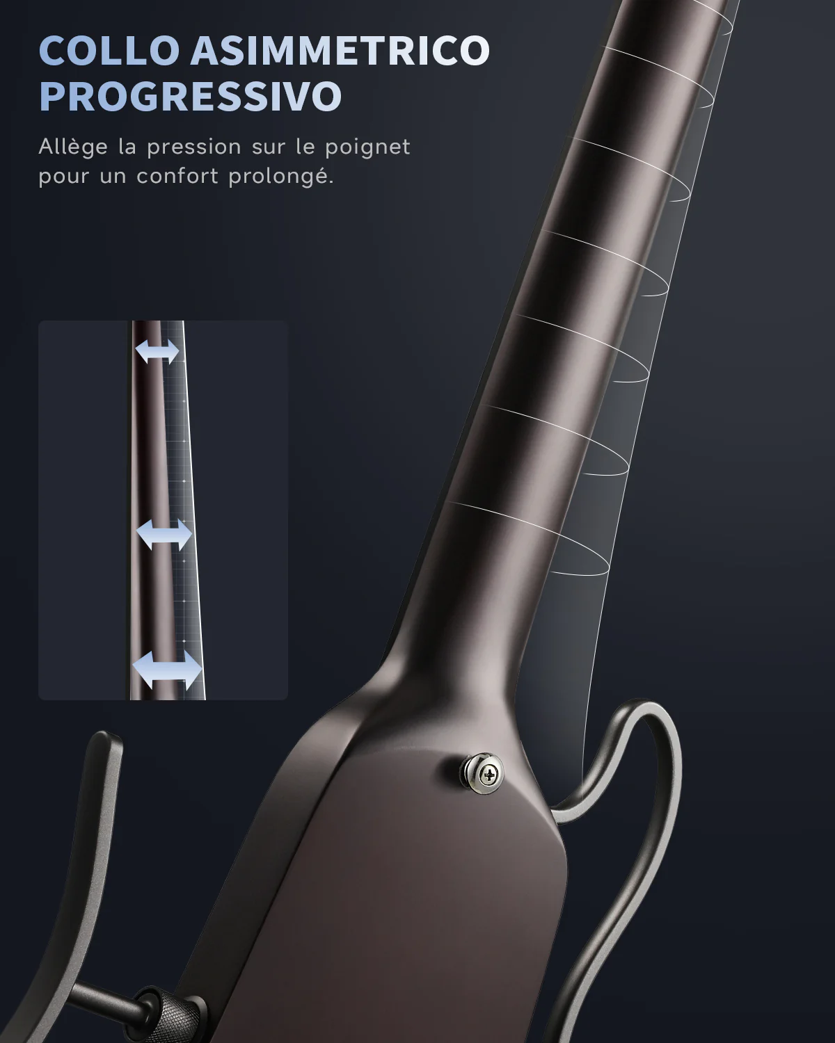 Donner HUSH X Chitarra elettrica da viaggio ultraleggera senza testa - Image 44