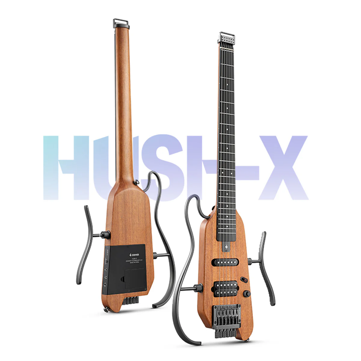 Donner HUSH X Chitarra elettrica da viaggio ultraleggera senza testa - Image 45