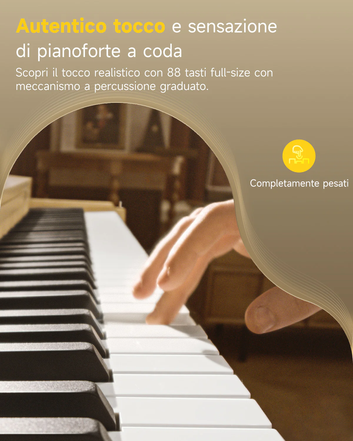 【Scatola aperta】Donner OURA™ R300 Pianoforte digitalein stile casalingo - Image 10