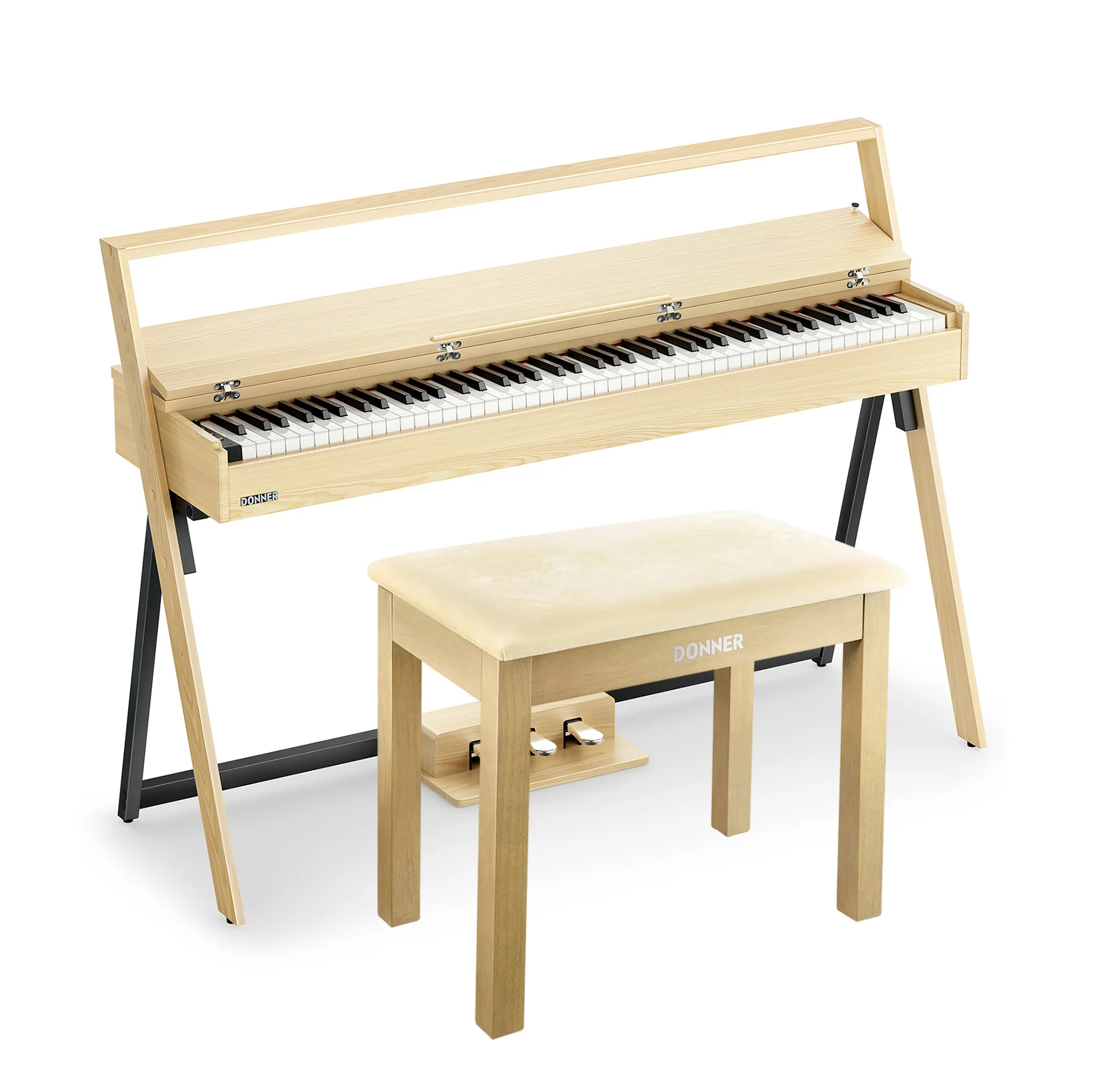 【Scatola aperta】Donner OURA™ R300 Pianoforte digitalein stile casalingo - Image 4