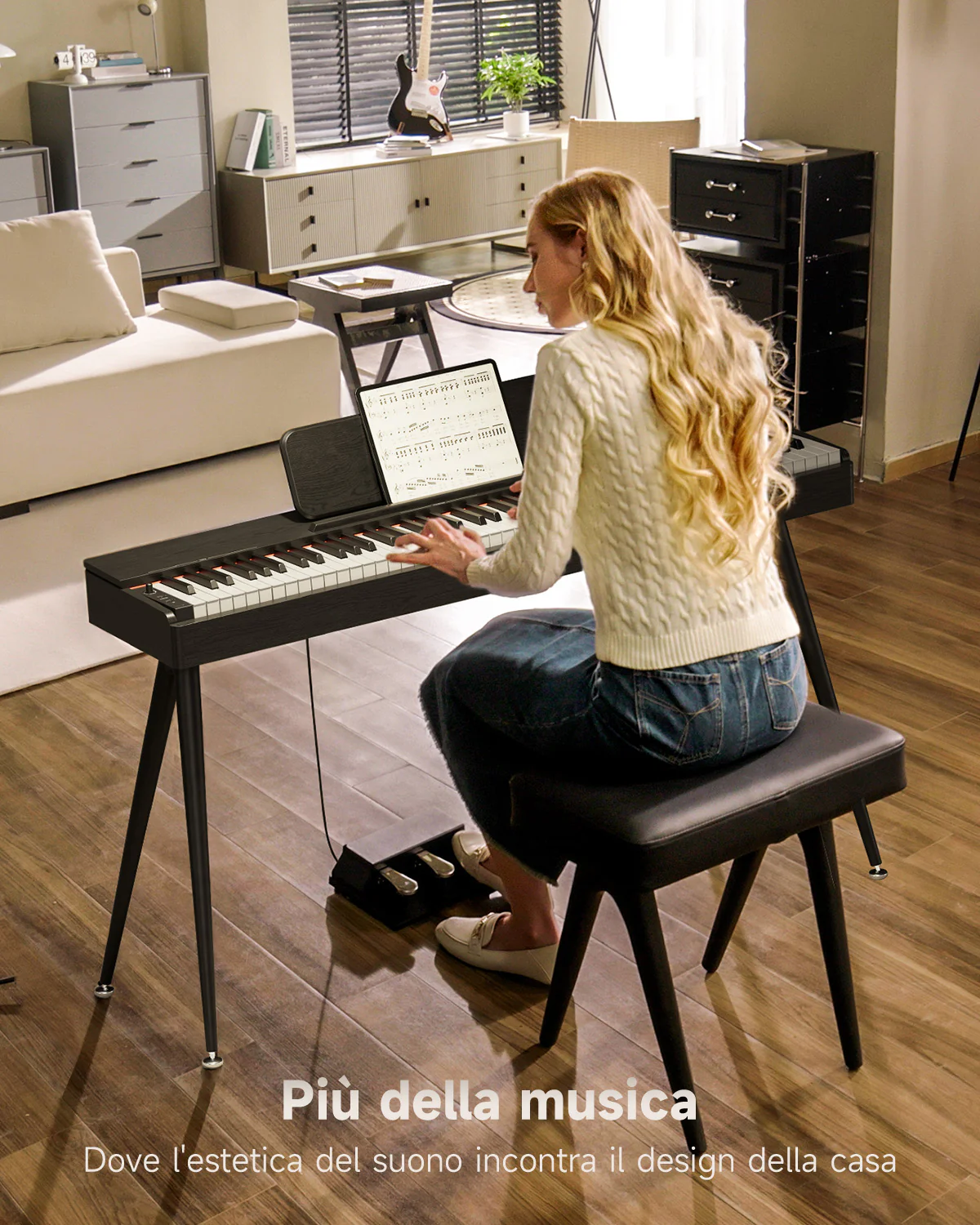 【Scatola aperta】Donner OURA™ S100 Pianoforte digitalein stile casalingo - Image 6