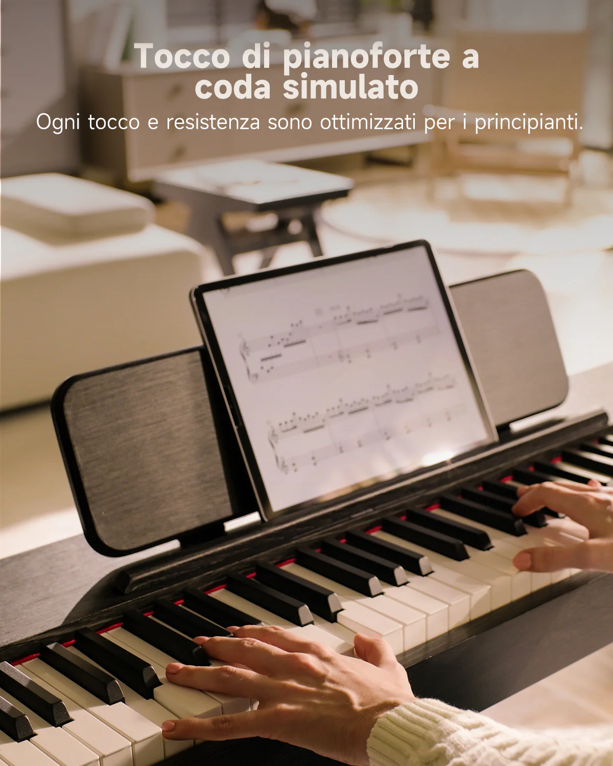【Scatola aperta】Donner OURA™ S100 Pianoforte digitalein stile casalingo - Image 9
