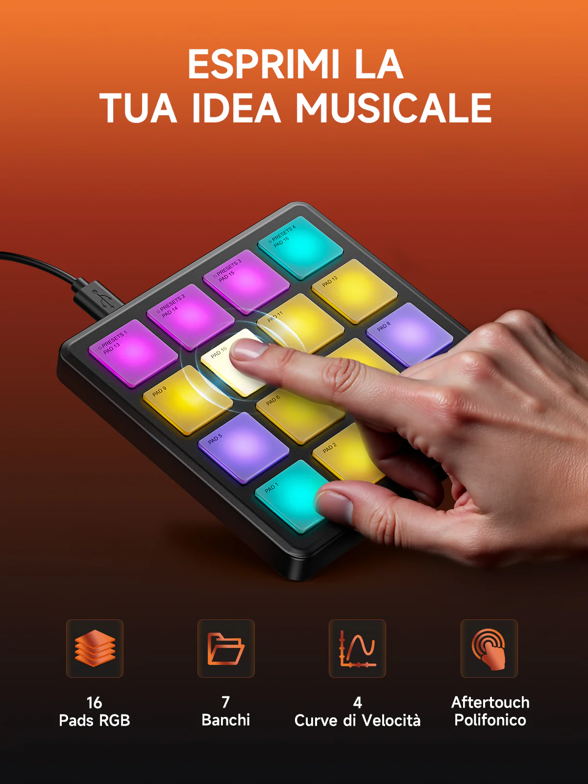 STARRYPAD MINI MIDI-CONTROLLER - Image 4