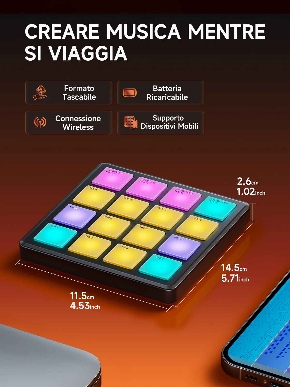 STARRYPAD MINI MIDI-CONTROLLER - Image 5