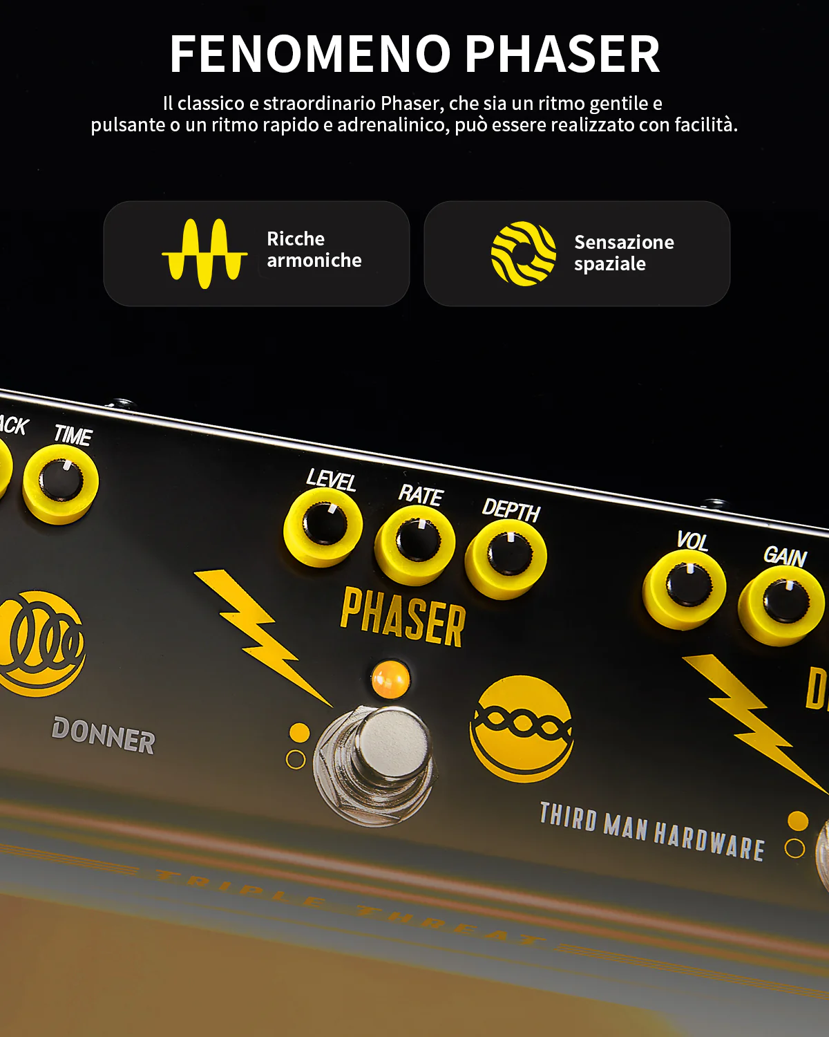 Donner Triple Threat Live Pedale multieffetto - Image 4