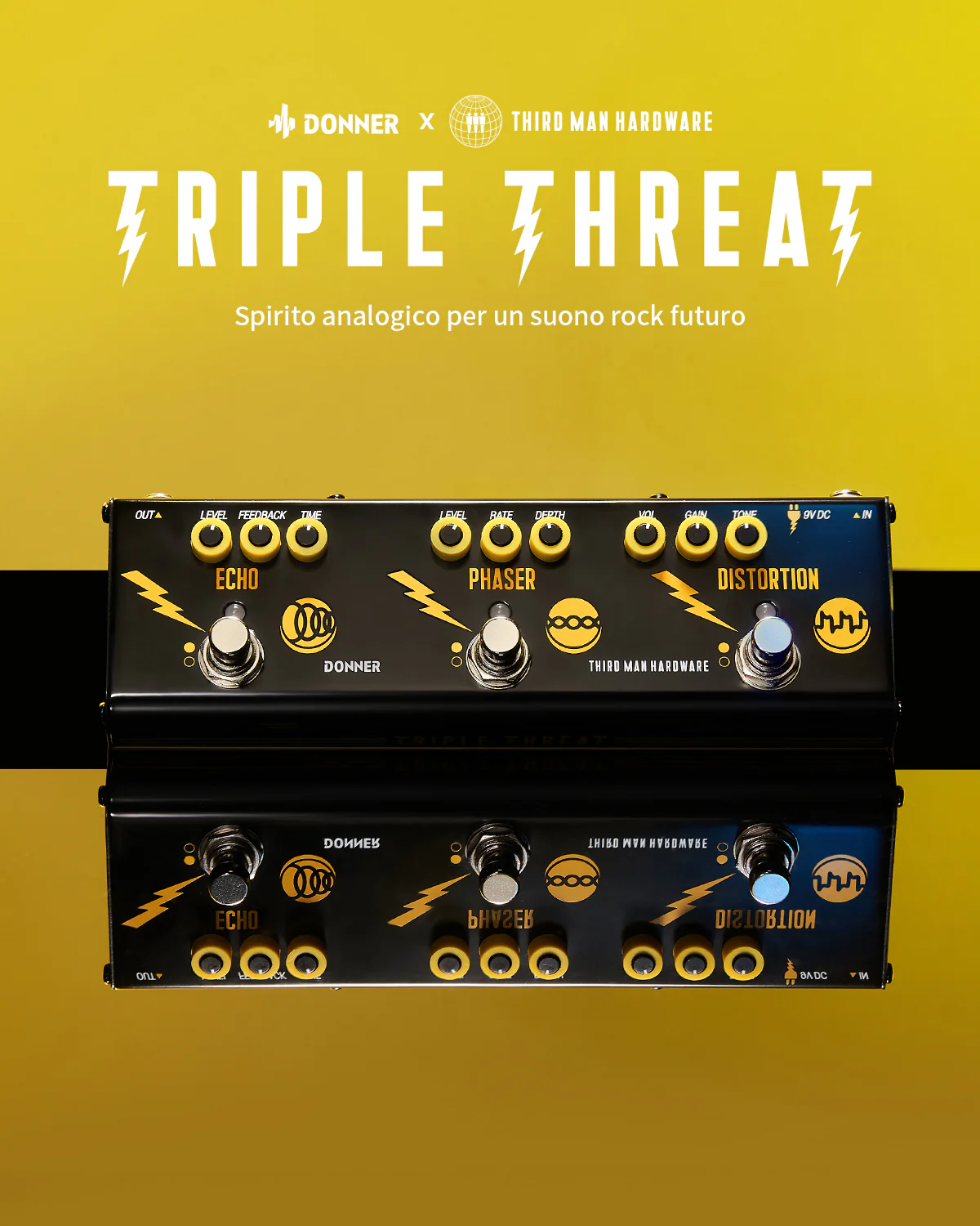 Donner Triple Threat Live Pedale multieffetto - Image 6